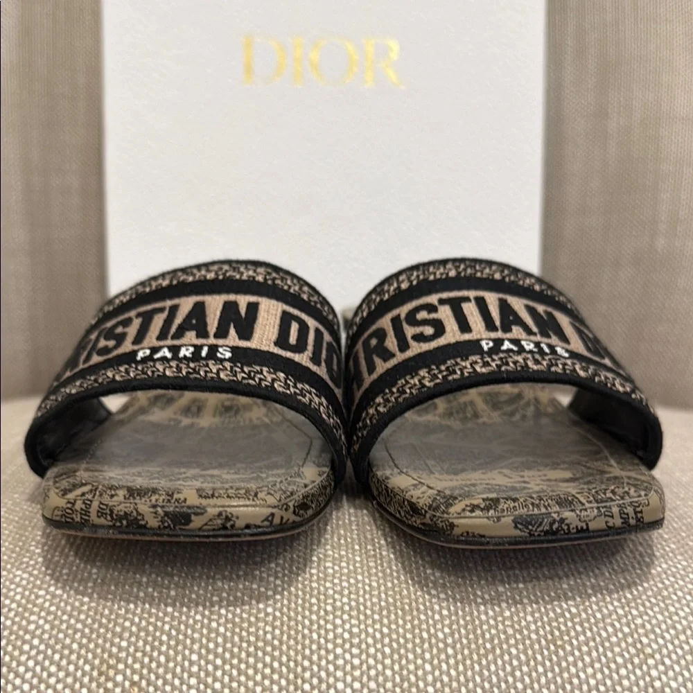 Dior Dway Heeled Sandals - Plan de Paris - Picture 8 of 13